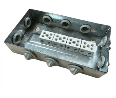 Коробка онестойкая КВМ-90К-8П-К6 (ø 6мм²)