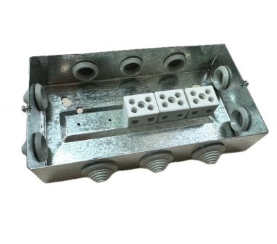 Коробка огнестойкая  КВМ-90К-6П-К6 (ø 6мм²)